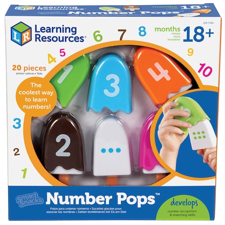 Learning Resources Smart Snacks NumberPOPS 7344